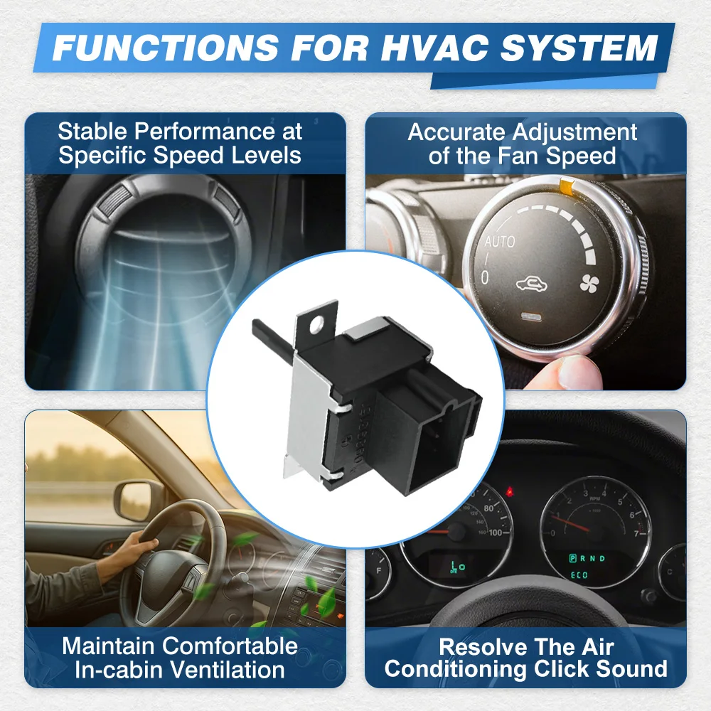 

7 Pins Car A/C Air Conditioning Heater Blower Motor Control Switch For Chevrolet Cobalt 2005-2010 15-5691, 09393151, 15817919