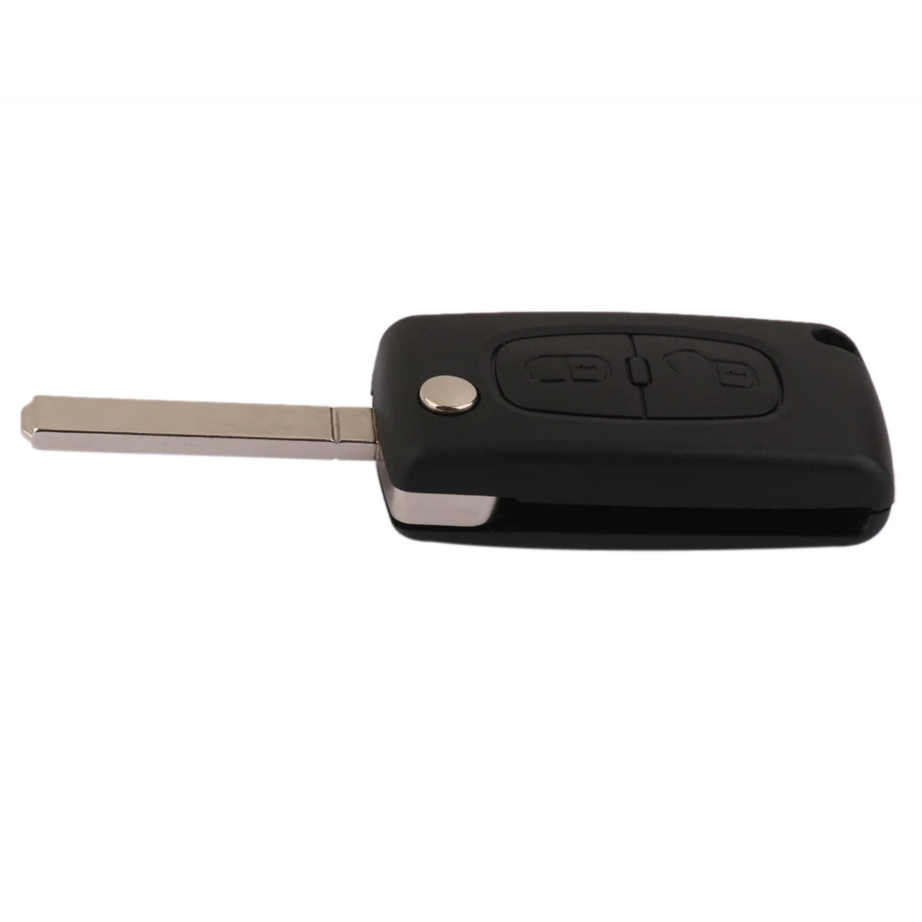 2-Button Remote Key Shell Case With for Citroen C2/C3//C5/C6