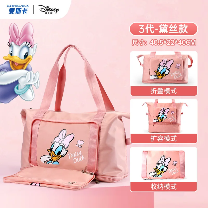 Bolso cruzado de margaritas Kawaii de Disney para mujer, bolsos de mano, bolsos de viaje de Donald, billetera bonita de Anime