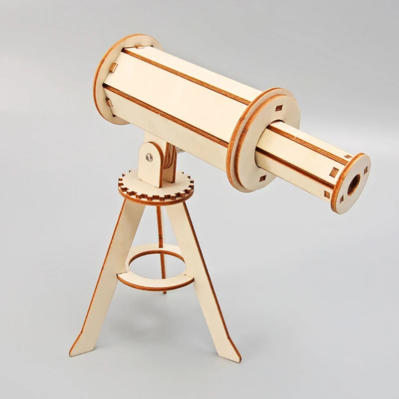 Science and Technology Making Diy Astronomical Telescope Children's Science Experiment Educational Science Teaching Aware