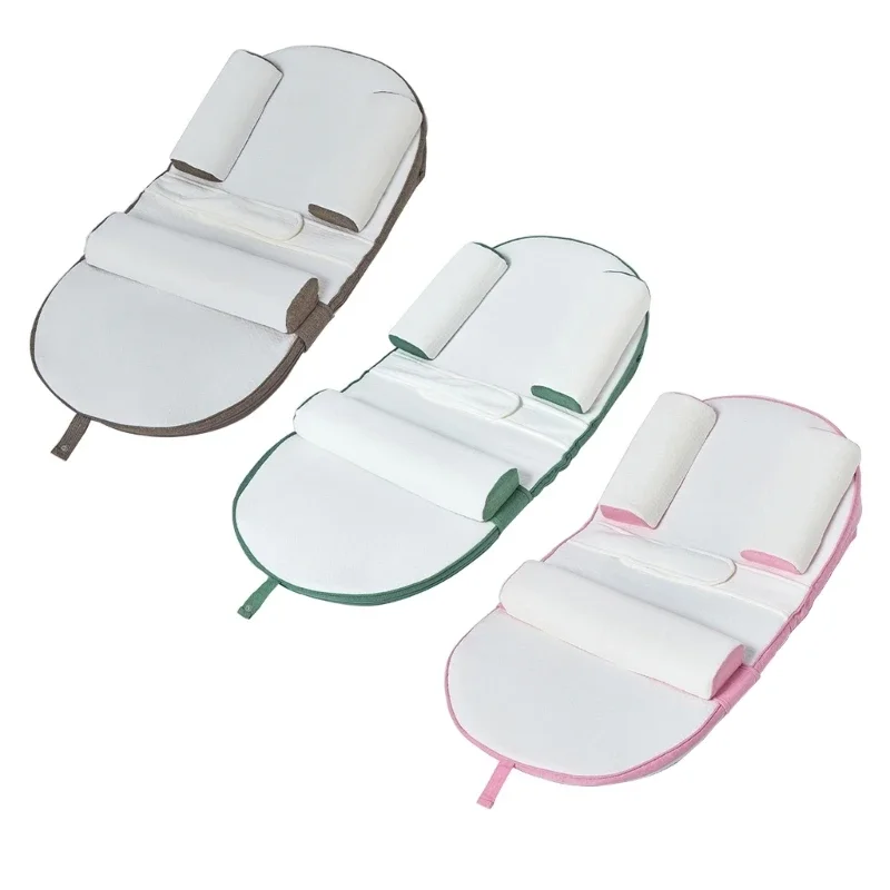 Almohadilla reflujo infantil multifuncional, almohada para lactancia bebé, almohadilla lactancia algodón