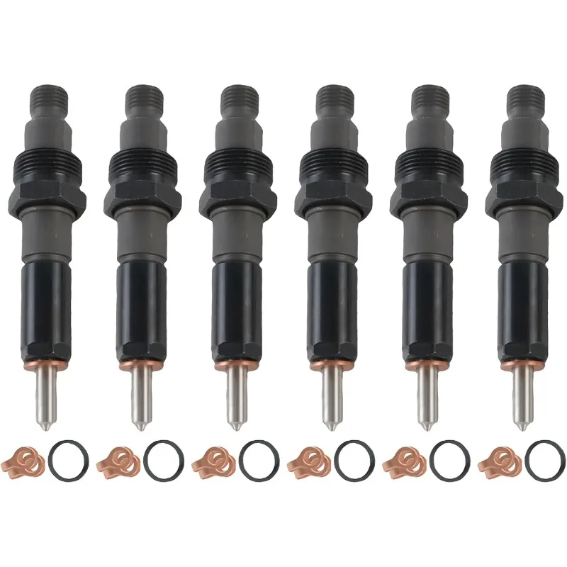 6 uds 2852273 504063465 boquilla de inyector de combustible para New Holland TS115A TS130A TS6000 TS6030 funda SR130 521D Farmall 140A WDX1202