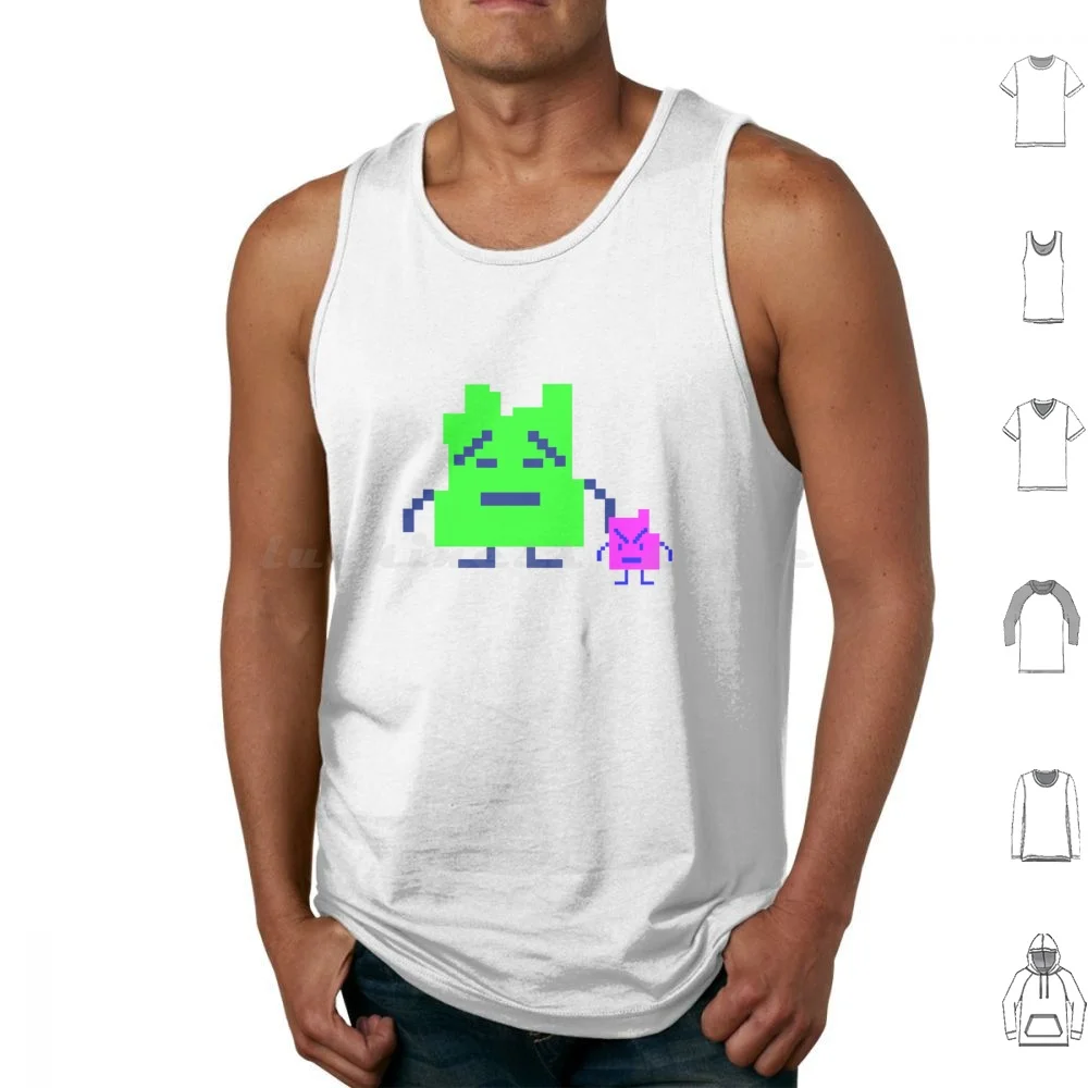 Aqua Teen Hunger Force Moonities Tank Tops Print Cotton Athf Aqua Teen Hunger Force Meatwad Adult Swim Frylock Master