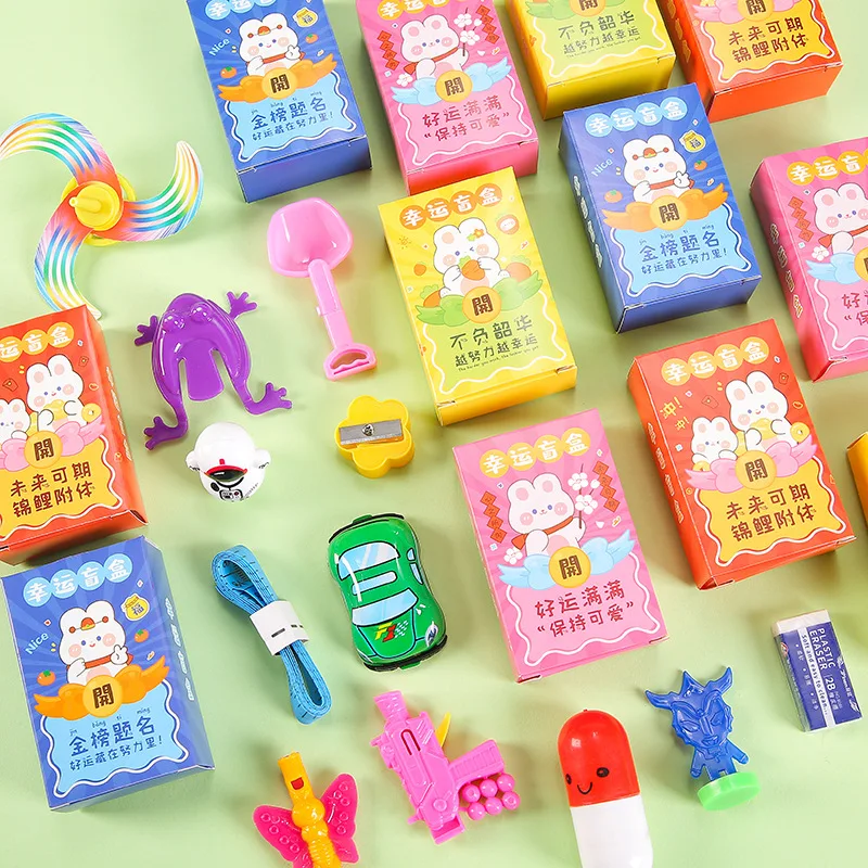 

Miniature Blind Bag Mini Simulation Express Box Small Model Children Play Toys Surprise Trendy Blind Box Gift Prize Draw Game