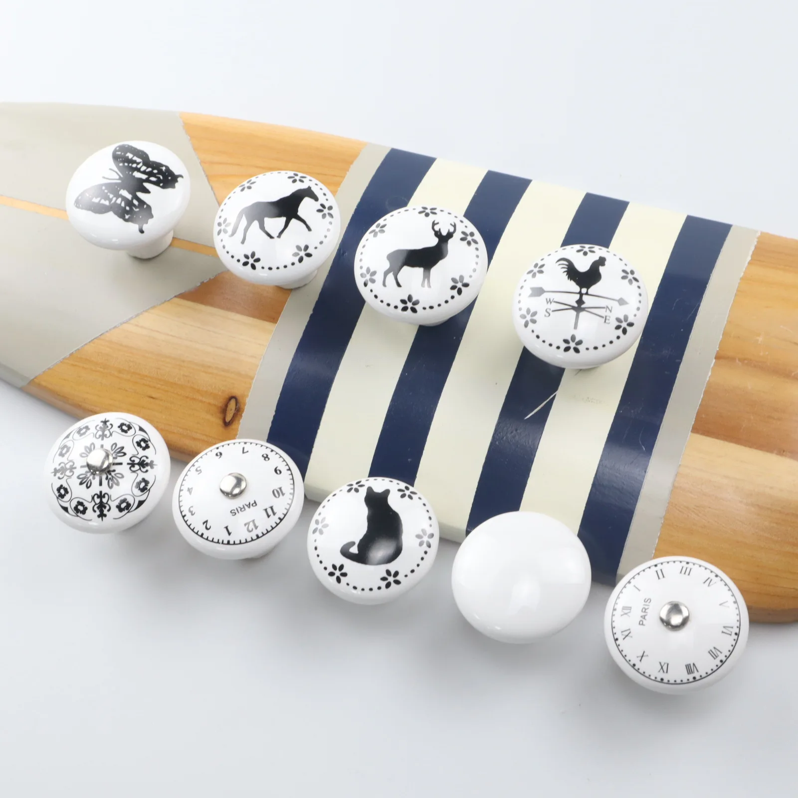 Animal Clock Cerami…