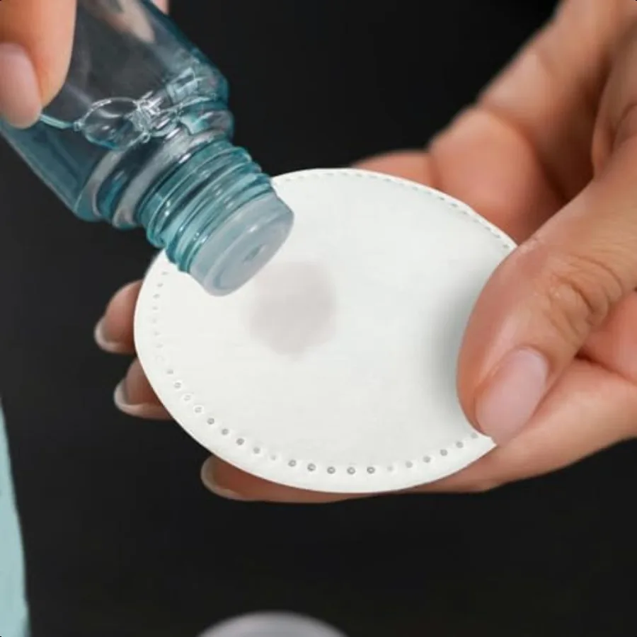 Algodão de limpeza para rosto, 00 peças, removedor de maquiagem redondo, almofadas de algodão ultrasuave para remoção de maquiagem, limpeza e aplicativo de toner