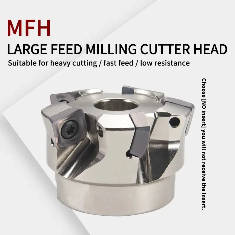تغذية سريعة قاطعة المطحنة باستخدام الحاسب الآلي أداة MFH HSB-MFH050/63/80/100R آلة طحن قاطعة المطحنة رئيس لإدراج طحن SOMT14