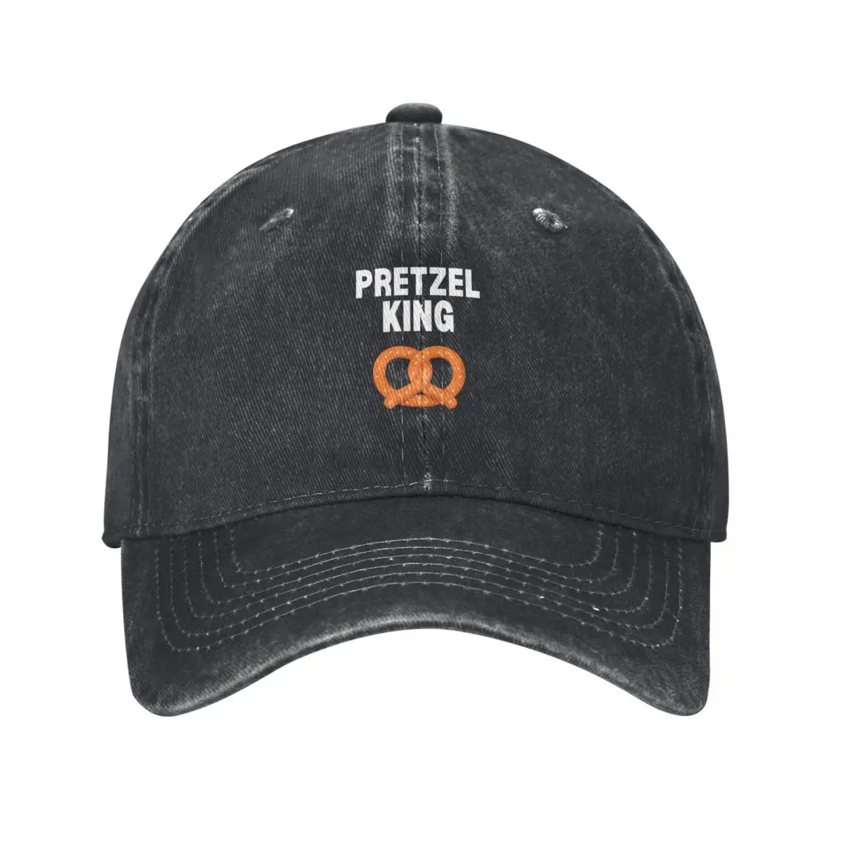 Pretzel King - Funny Pretzel Shirt For Men Pretzel Gift Baseball Cap Horse Hat Streetwear Girl'S Hats Men's