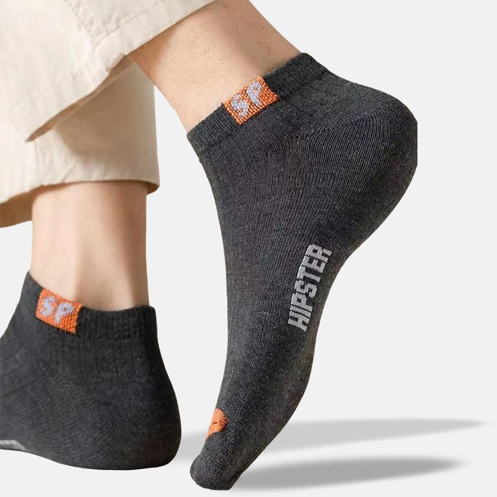 5-Paar einfarbige Söckchen für Herren, kreativ, vielseitig, trendig, super bequeme Socken, feuchtigkeitsabsorbierend, atmungsaktiv, kurze Socken