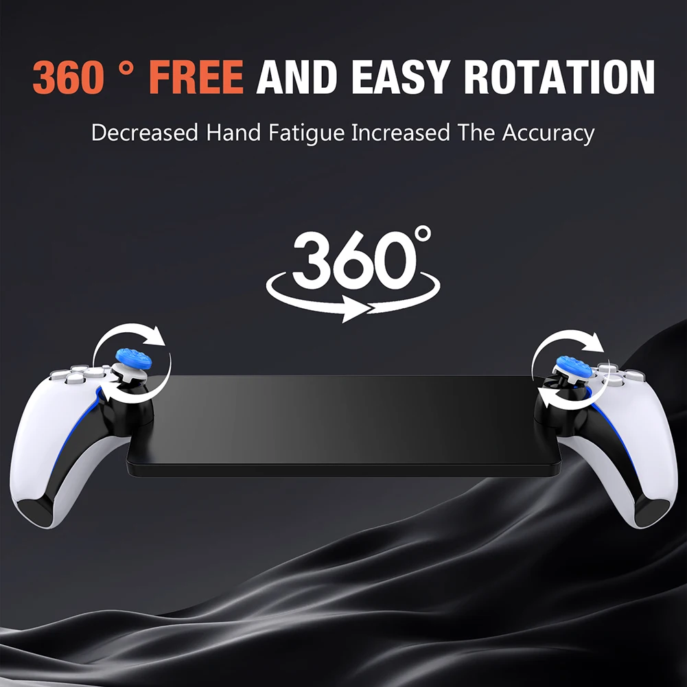 향상된 썸 그립 캡 키트 1, 하이 라이즈 1, 미드 라이즈 썸 스틱 캡 커버, PS5 플레이스테이션 포털 원격 플레이어용