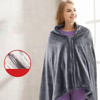 Wearable Heating Electric Blanket Shawl 3 Heating Levels USB Heated Blanket Shawl Heated Shawl for Home Office