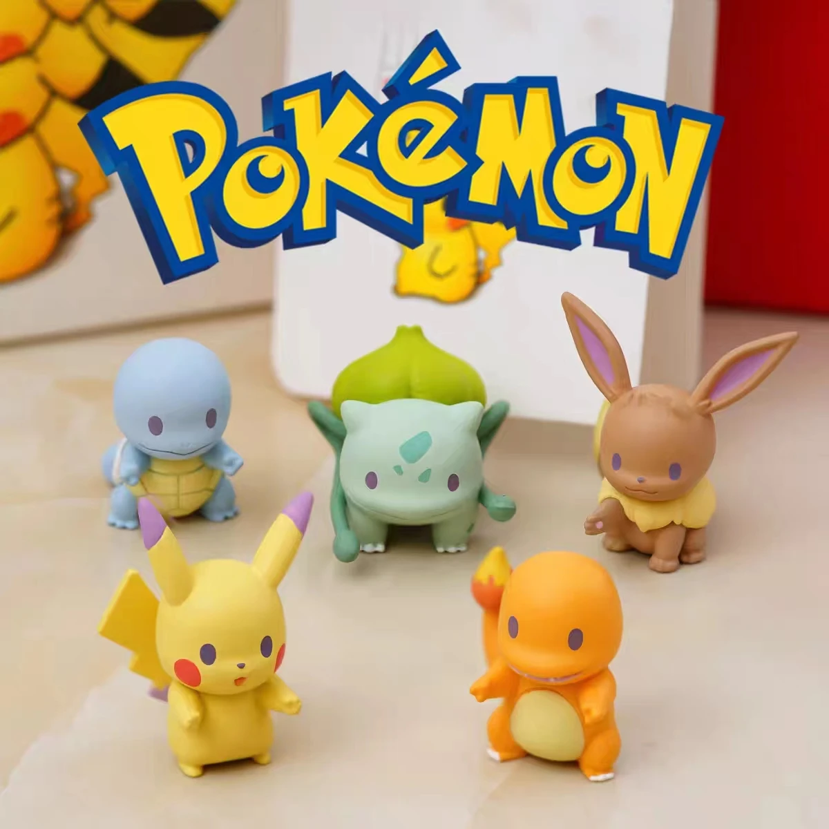 

Pokemon Standing Pikachu Gashapon Vol.2 - Cute Queue Pose Figure Collection