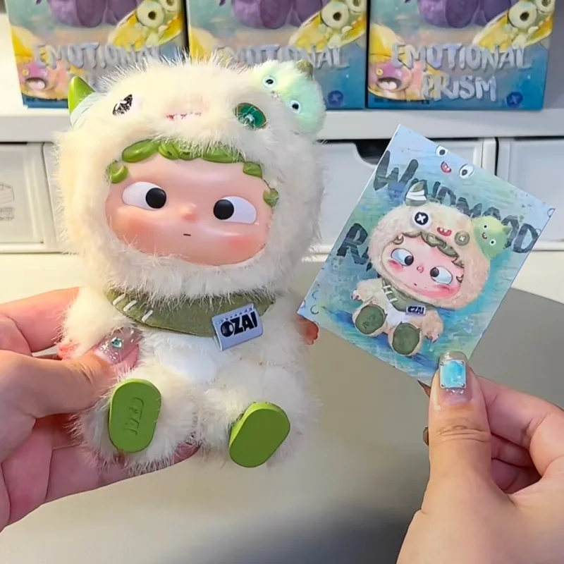 حقيقية Heyone Ozai العاطفة بريزم سلسلة الفينيل أفخم صندوق أعمى لطيف دمية حقيبة المفاتيح العصرية لعبة سطح المكتب حلية هدية عيد