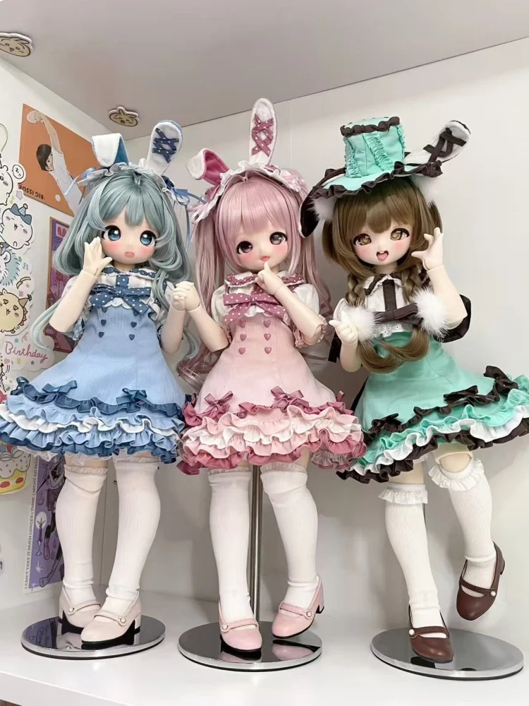 

Одежда для кукол 1/4 MSD MDD, аксессуары для пухлых кукол, синий, черный, розовый, зеленый комплект одежды, наряд для куклы, подарок, одежда для самостоятельного изготовления