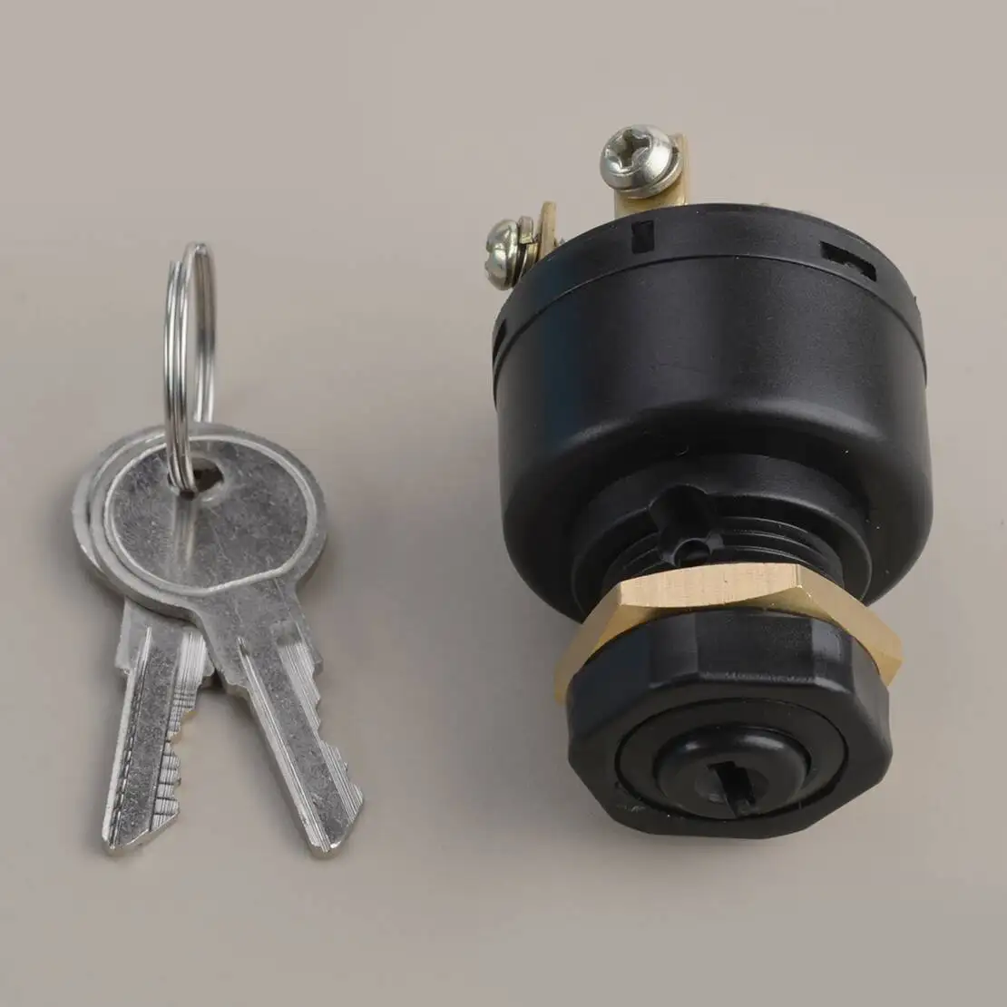 

CY-KG-0521 Ignition Starter Switch & 2 Keys Fit For Marine Boat Yacht Johnson Evinrude Push to Choke Inboard Outboard