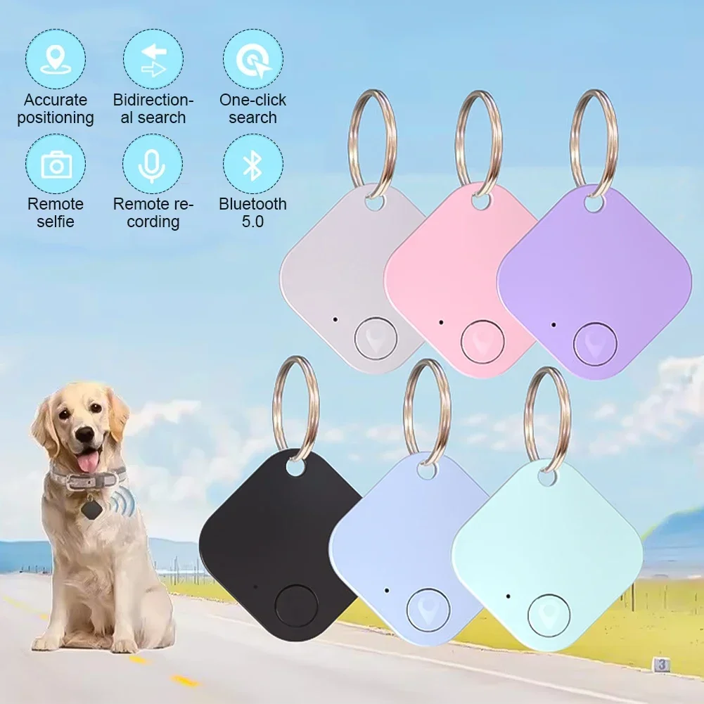 Smart Bluetooth 5.0 Tracker Portable Locator Bidirectional Alarm Tracker Keys Child Tracker Long Range For IIS And Android