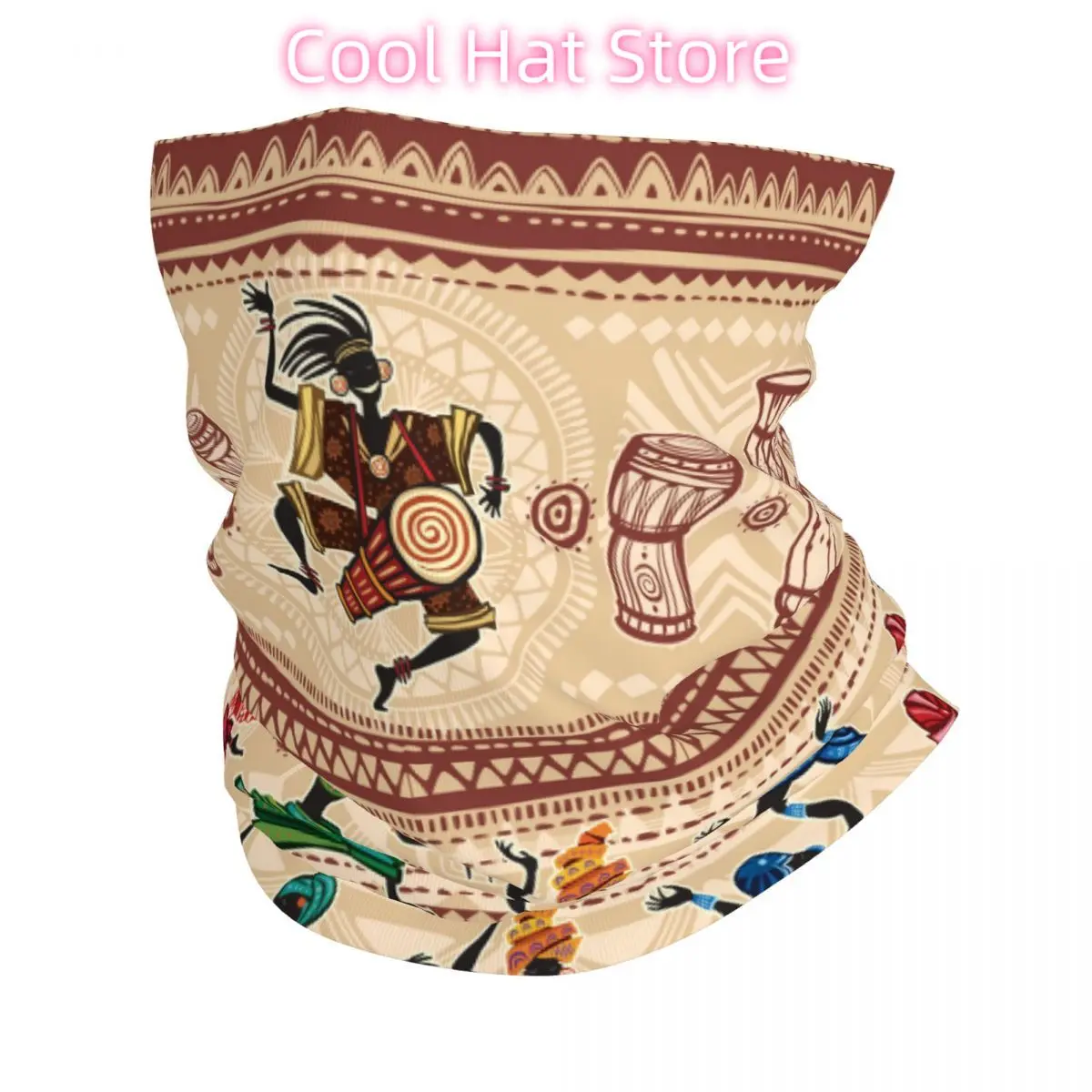 

Африканский (8) Бандана на шею, белый шарф, универсальный головной убор для рыбалки, унисекс, для взрослых, зима