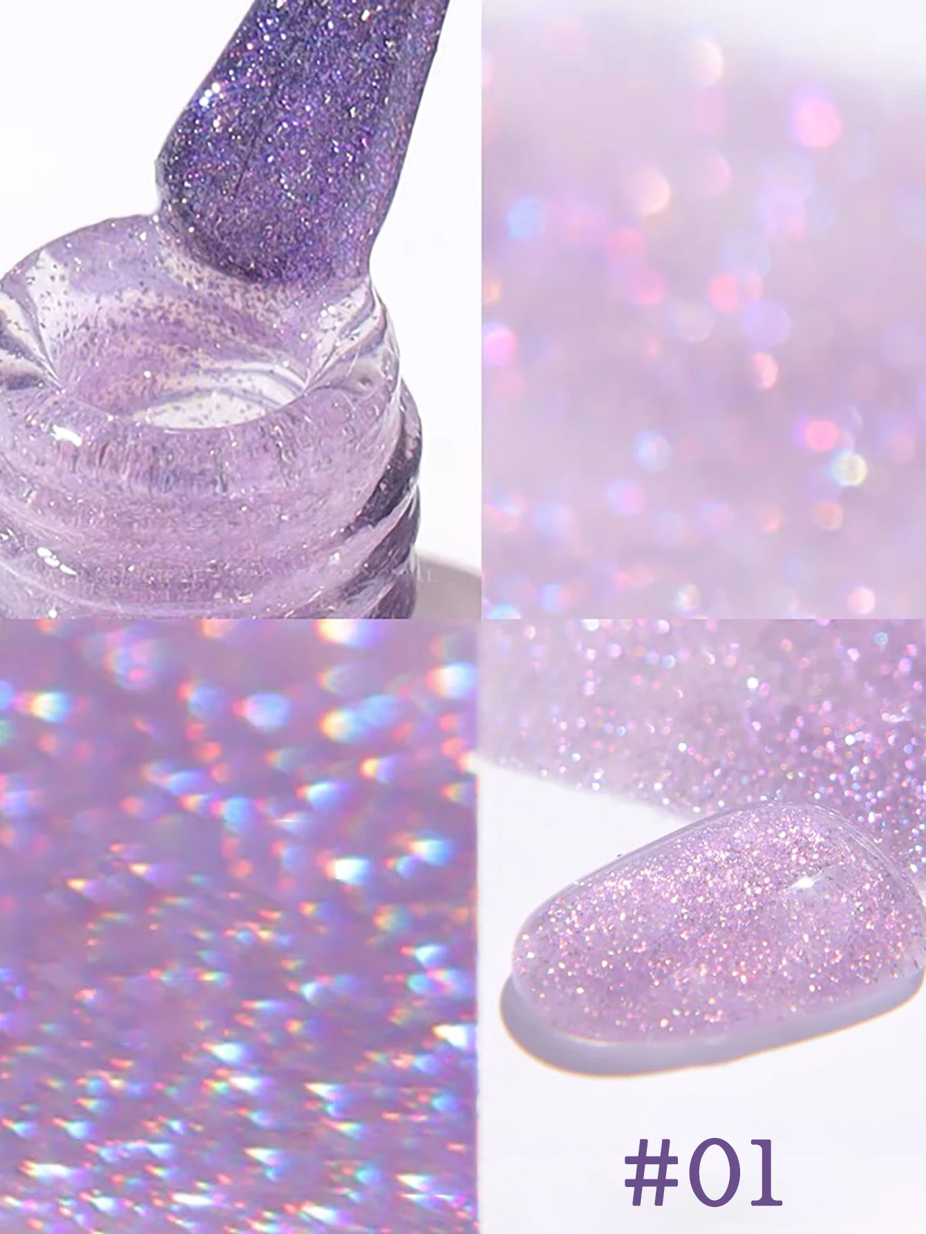 1 pièces PSK rose bleu cassé diamant paillettes Gel vernis à ongles Super Flash platine ongles photothérapie Gel Nail Art ongles fournitures