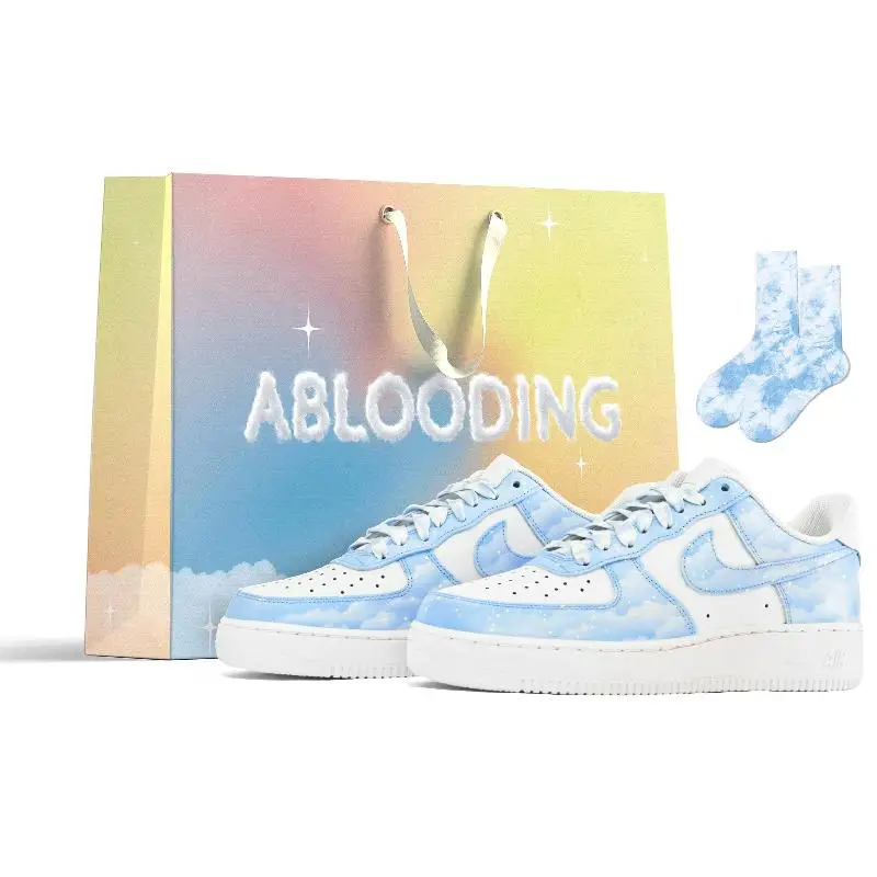 【Customize】Nike Air Force 1 Skateboarding Shoes Women's Sneakers shoes DD8959-100