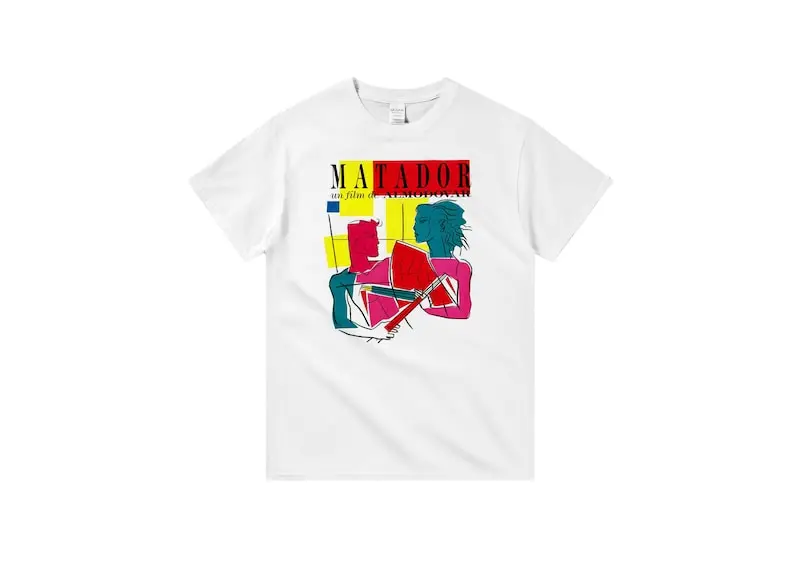 Matador, Pedro Almodóvar, Antonio Banderas, 1986 - HQ Movie Print T-Shirt, Heavyweight Unisex Crewneck