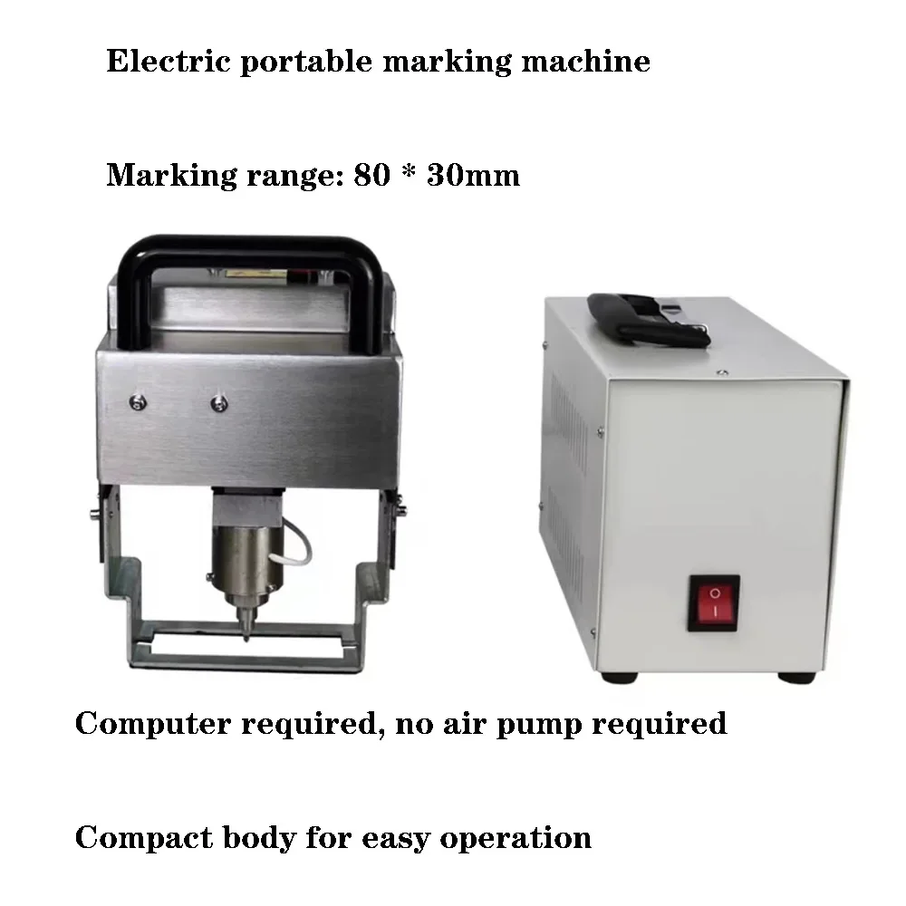 Portable Marking Machine For VIN Code 80*30mm Portable pneumatic marking machine for Automotive frame engine engine motorcycle