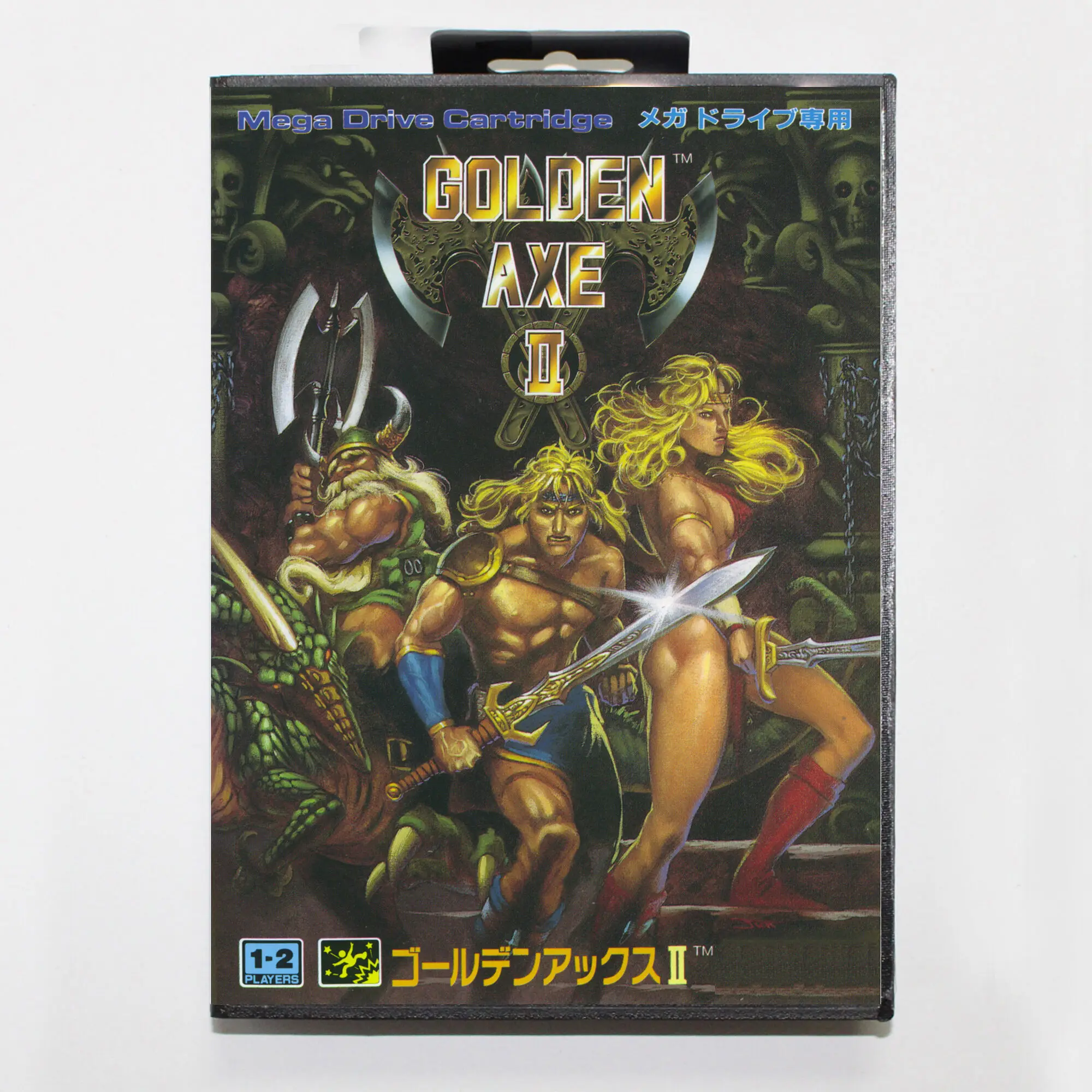 Hot Sale Golden Axe 2 Game Card With Retail Box 16bit MD Cart For Sega Mega Drive/Genesis System