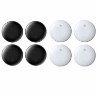 4 PCS GPS Tracker Key Finder Bluetooth Smart Tag Mini GPS Tracker Pet Key Bag Finder Airtag For IOS B