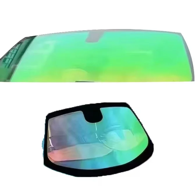 

Радужная автомобильная оконная пленка цвета хамелеона с контролем солнца, защита от тепла, защита конфиденциальности 1,52x30 м, синий, фиолетовый, зеленый, закат, красный