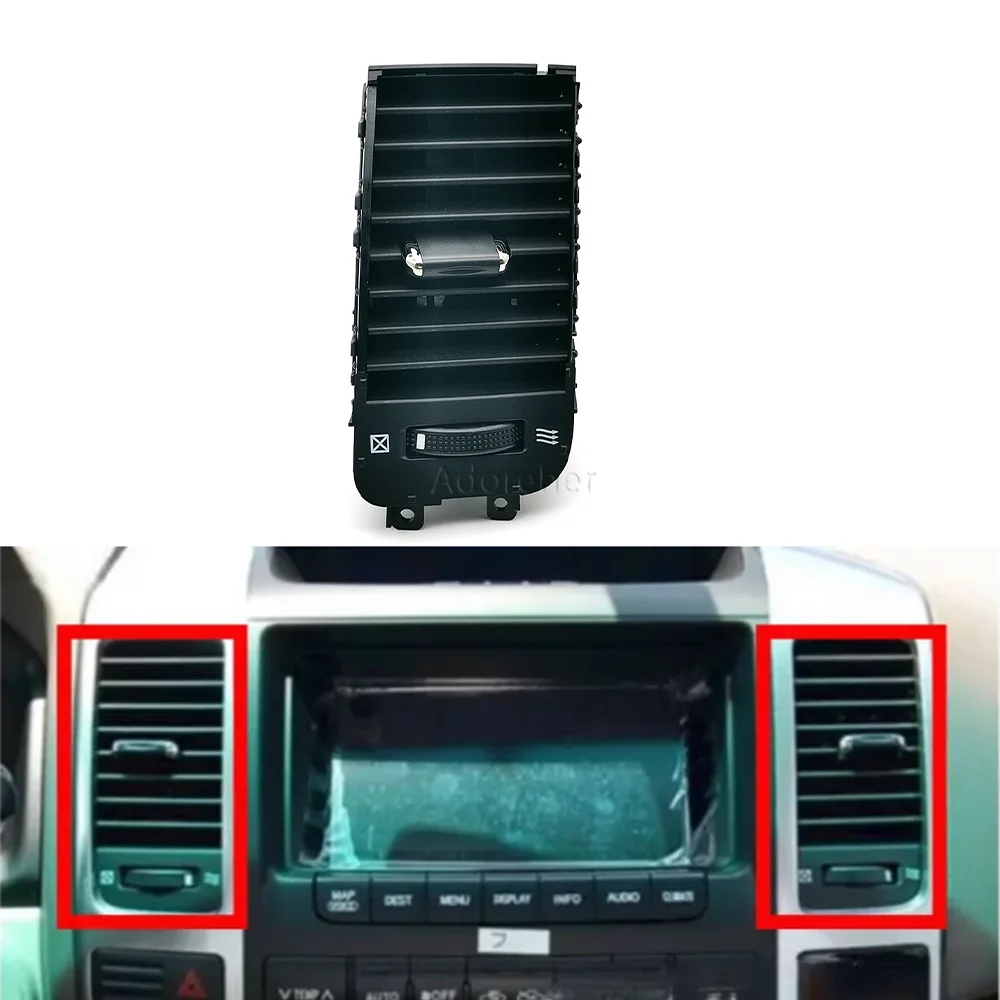 

Right Car Air Conditioning Panel Air Outlet Frame AC Vents Plate for TOYOTA PRADO Land Cruiser 55474-60040/55475-60040