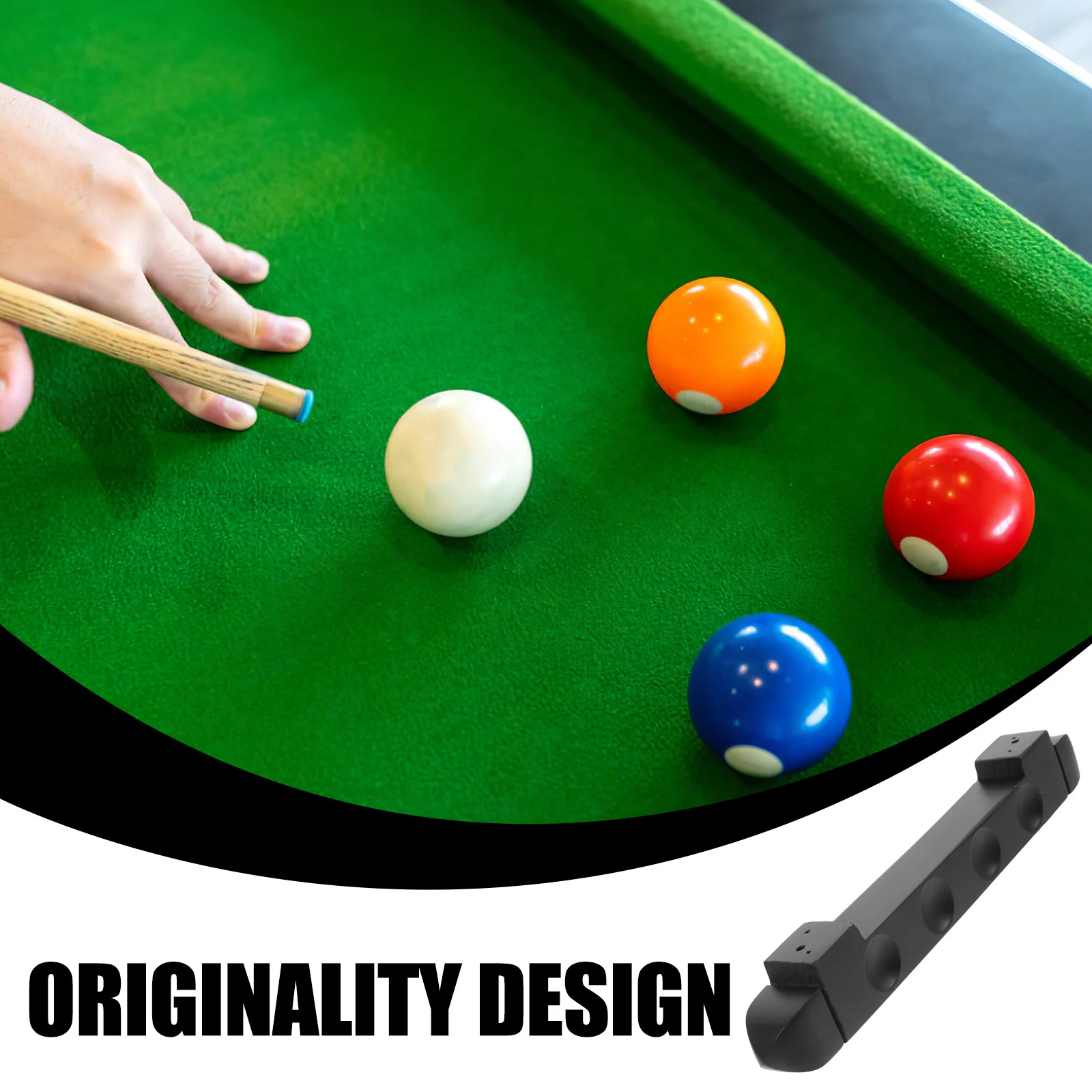 

1 set 1 Set Wall Mount Cue Rack Wooden Multi-Hole Billiard Pole Holder For Pool Stick Storage Display Stand Decorative Rack