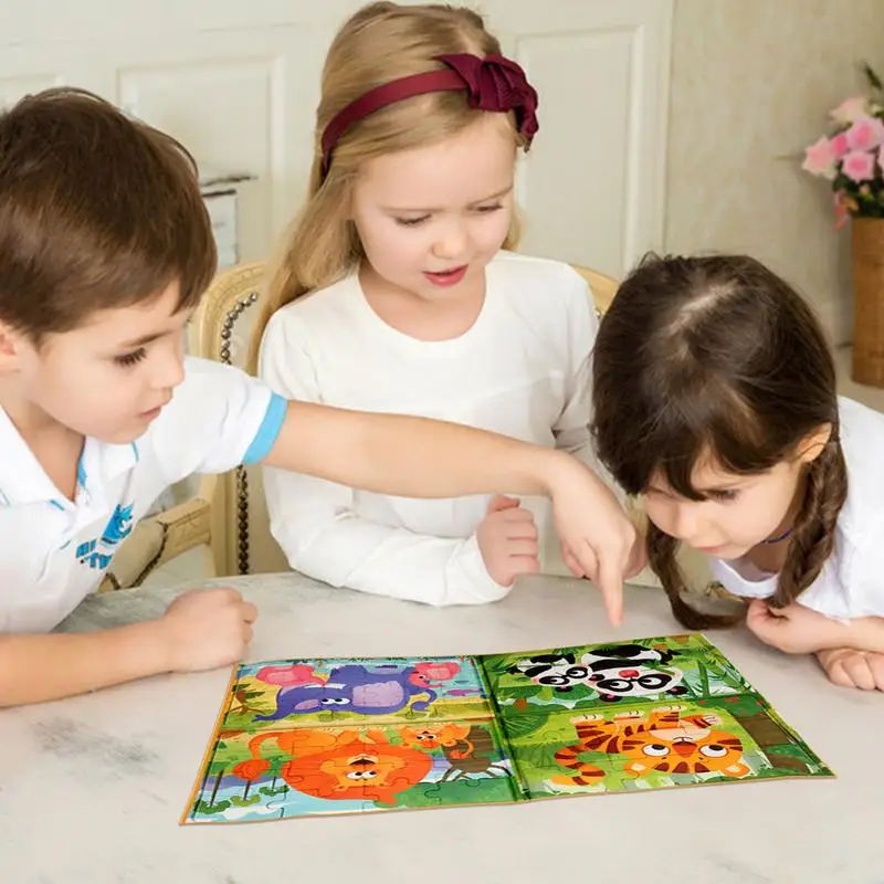 Pré-escolar Aprendizagem Viagem Puzzles Para Crianças, Engraçados Jogos De Tabuleiro Para Meninas E Meninos