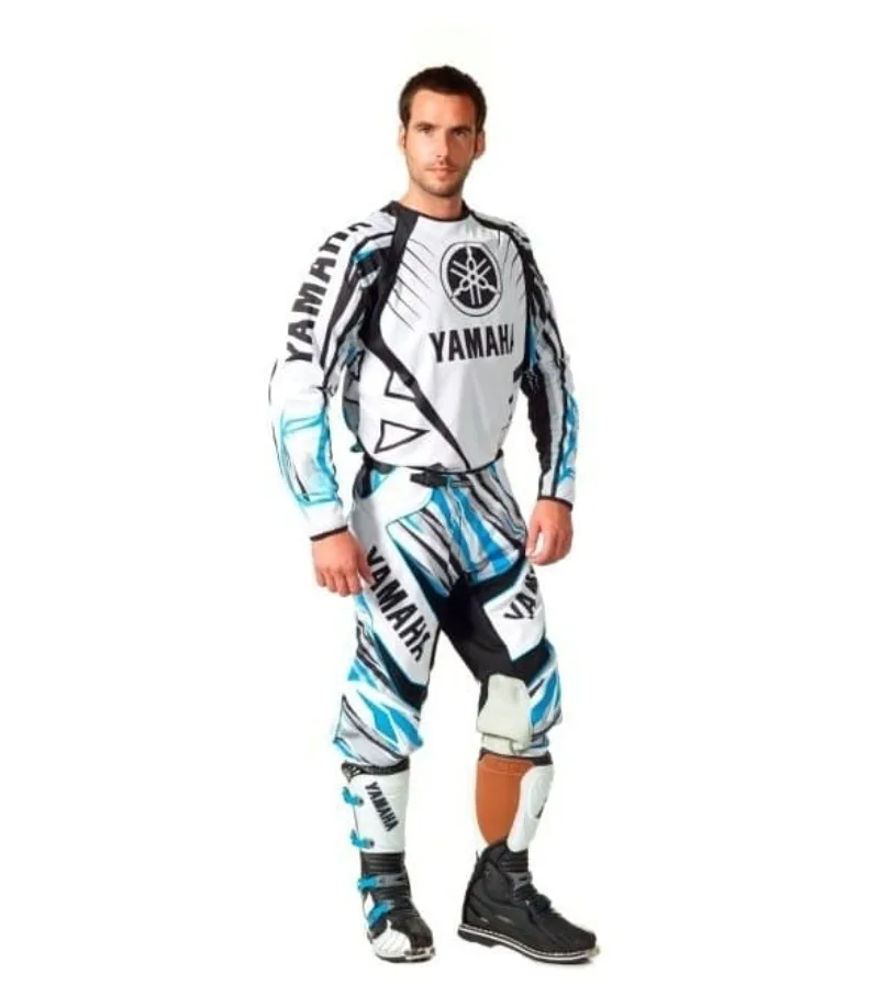 

Summer 2026 Hot Selling Yamaha Fashion Trend Long Sleeved Pants Set for Men and Women Sun Protection Motocross Riding Sportswear