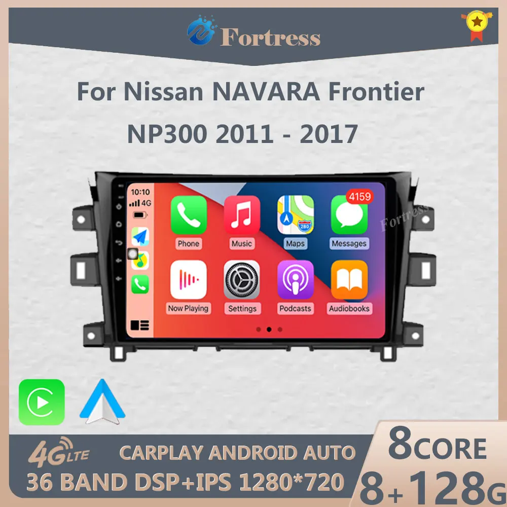 

9" Car Radio Android 13 For Nissan NAVARA Frontier NP300 2011 - 2016 2017 Multimedia Video Player GPS Navigation 4G WIFI Stereo