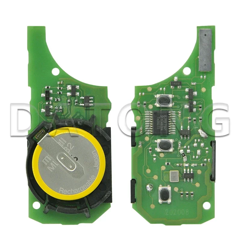 Datong World papan PCB kunci jarak jauh mobil untuk Rang Rover Land Discovery 3 ID46 PCF7941 Chip 315/434 Mhz suku cadang pengganti