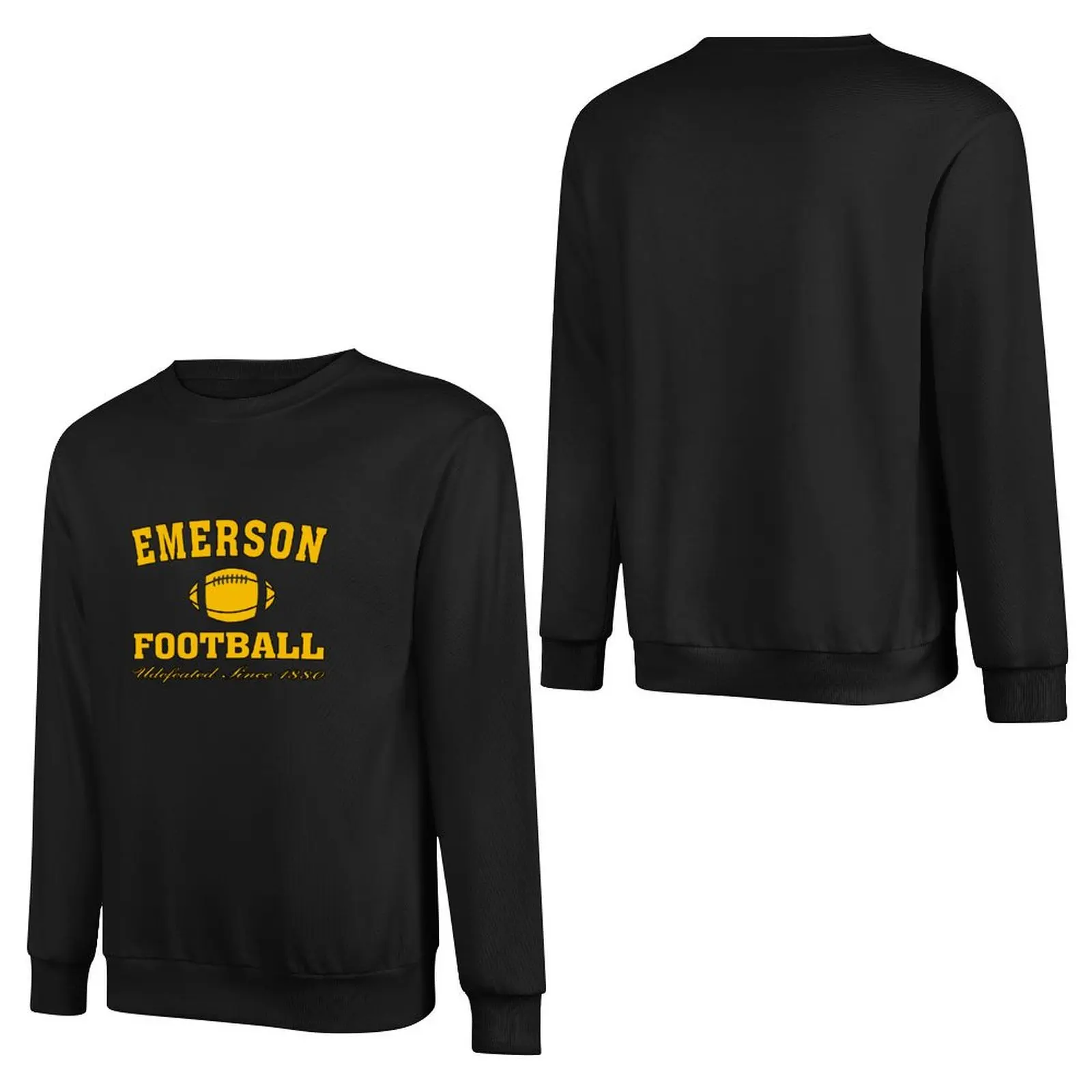 EMERSON FOOTBALL undefeated college football Pullover Hoodie hooded shirt korean style clothes sweatshirts