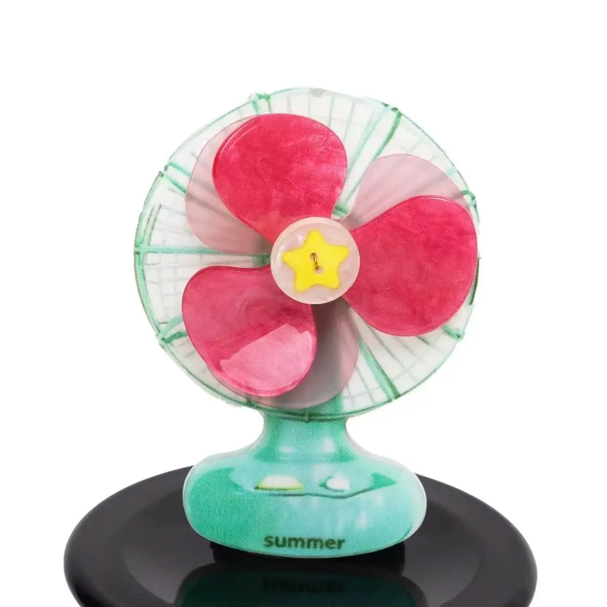 Summer Beach Vintage Fan Shape Hairpin Clip for Women Girl Shark Clip Bangs Hair Accessories 2026 New