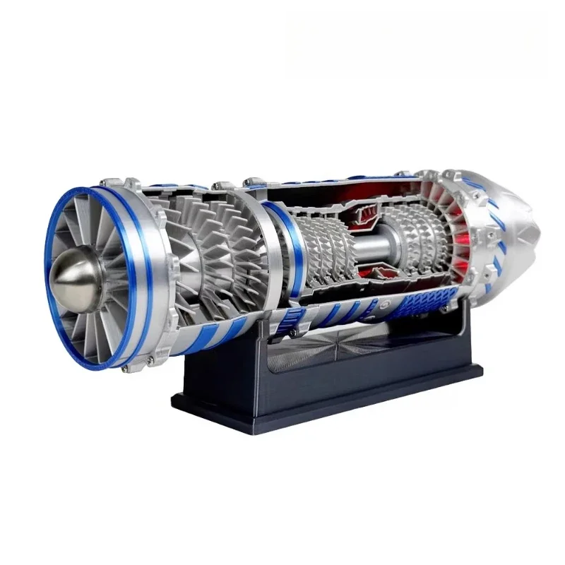 China Aviation Fan Hardcore Model J-35A Fighter Turbojet Engine Air Show Limited Model