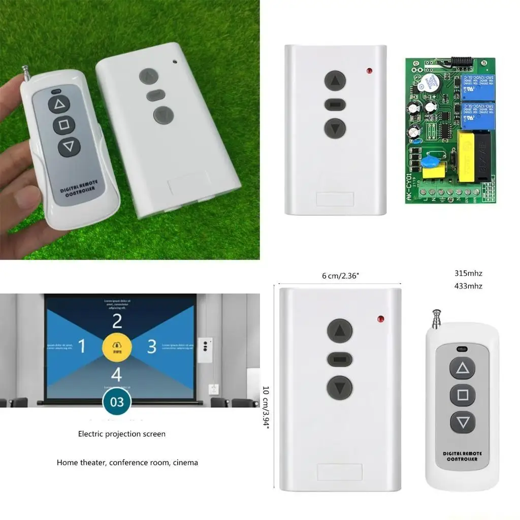 

F62C Electric Rolling Shutter for Electric Curtains Garage Door Projection Screens