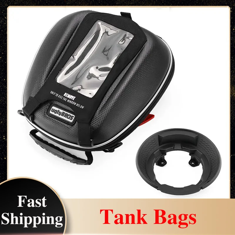 Fuel Tank Bag For KAWASAKI H2 NINJA 400/650/1000SZ/ZX-25R ZX-6R Z400/650/900SE Motorcycle Waterproof Racing Bags Tanklock