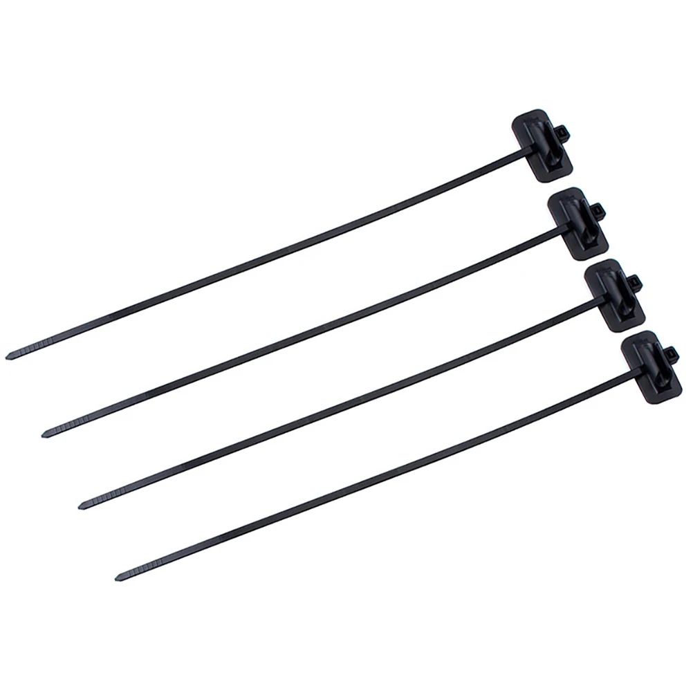 

4 Pcs Bike Tubing Clip Tube Frame for Bicycle Brake Cable Fixed Clamp Reliable Fixing Riding Accessories