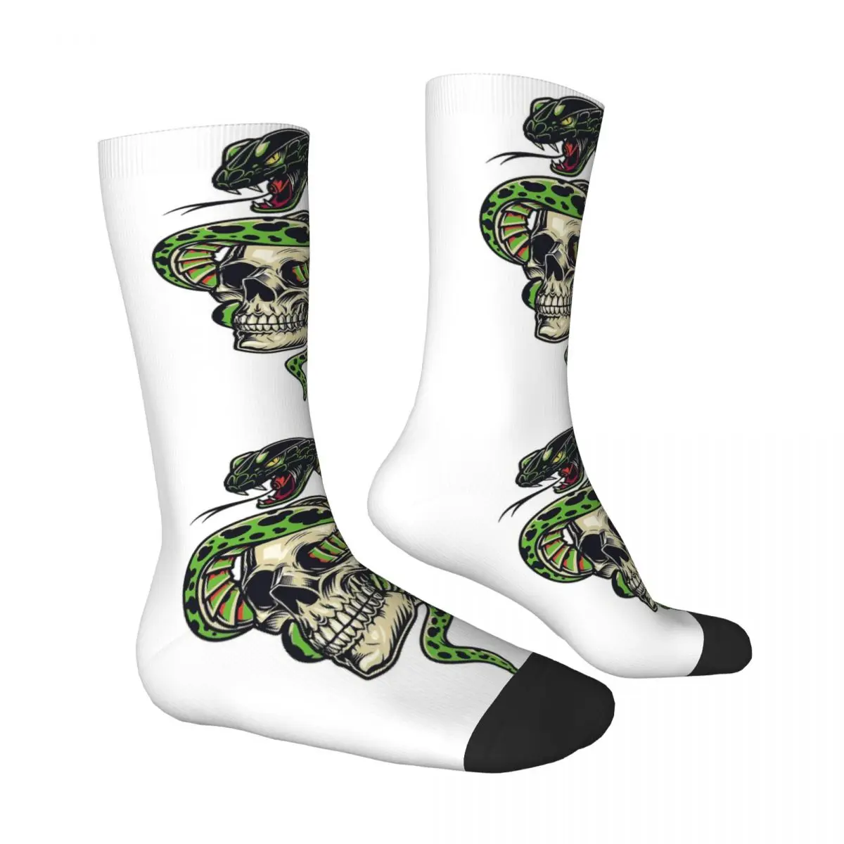 Snake Vintage Snake Good Tattoos Never Die Socks Male Mens Women Winter Stockings Polyester