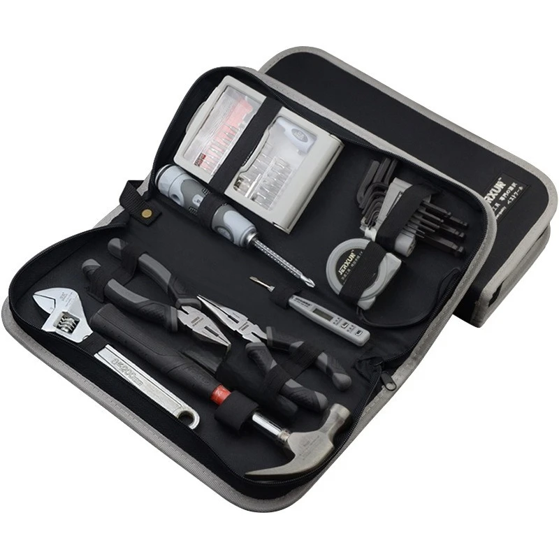 

10pcs Home Tool Set Multi Functional Hardware Kit Electrical Tool Bag Set Manual Tool Set