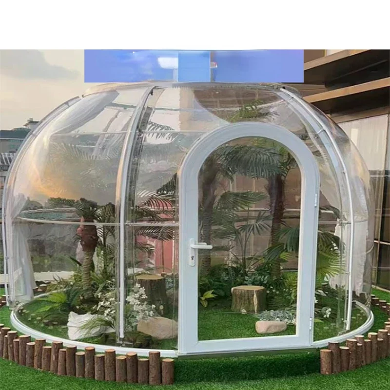 

Red Bubble House Starry Sky House PC Outdoor Transparent House Homestay Scenic Area Specialty Restaurant Clear