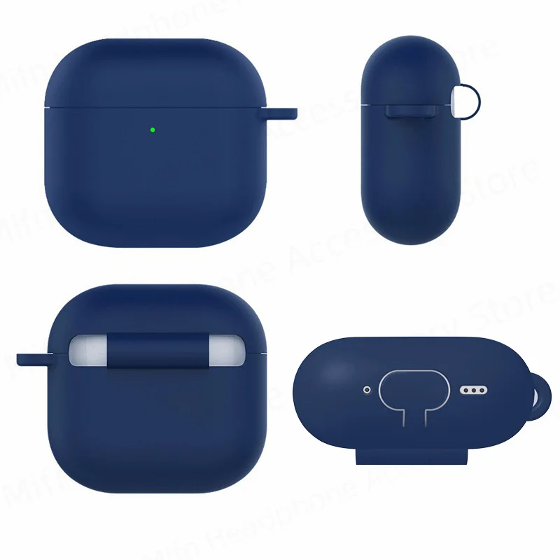 Appleイヤホン用液体シリコン保護ケース,airpods se,airpods 4,bluetooth,新品