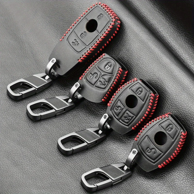 Faux Leather Cover, Suitable Various Models Including A, B, R, G, E, S Class, GLK, GLA, W204, W251