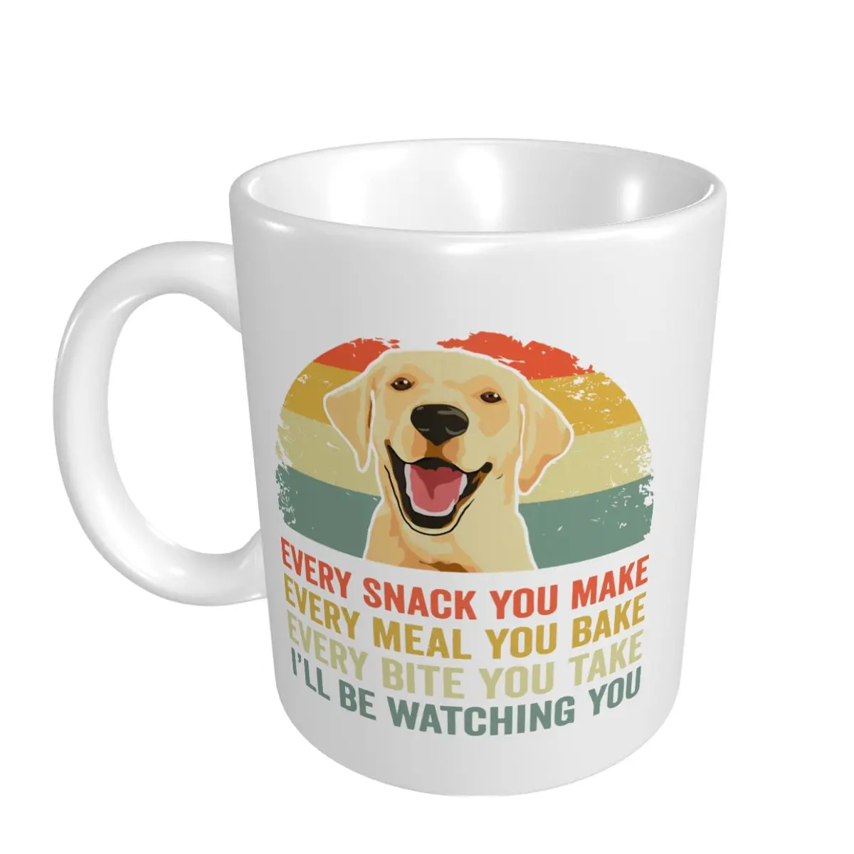 Mark Cup Mug Retro Labrador Retriever Owner Gift Golden Black Lab Coffee Mugs Tea Milk Water Cup Travel Mugs For Office Home