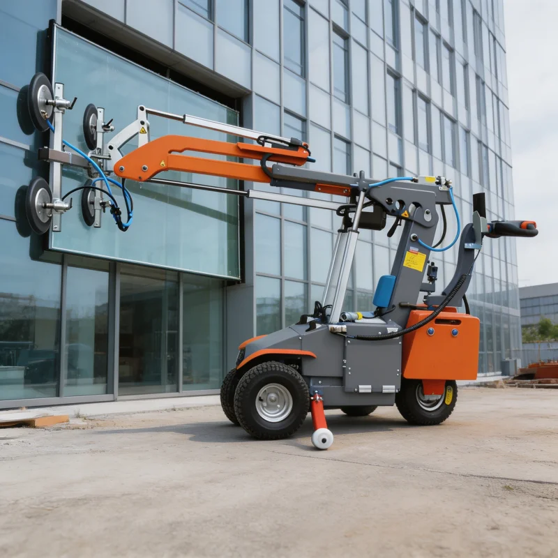 Direct Sale Vacuum Glass Lifter Machine 400kg 4 Pads Professional Automatic Robotic Window Glazing Lifter Manufacturer