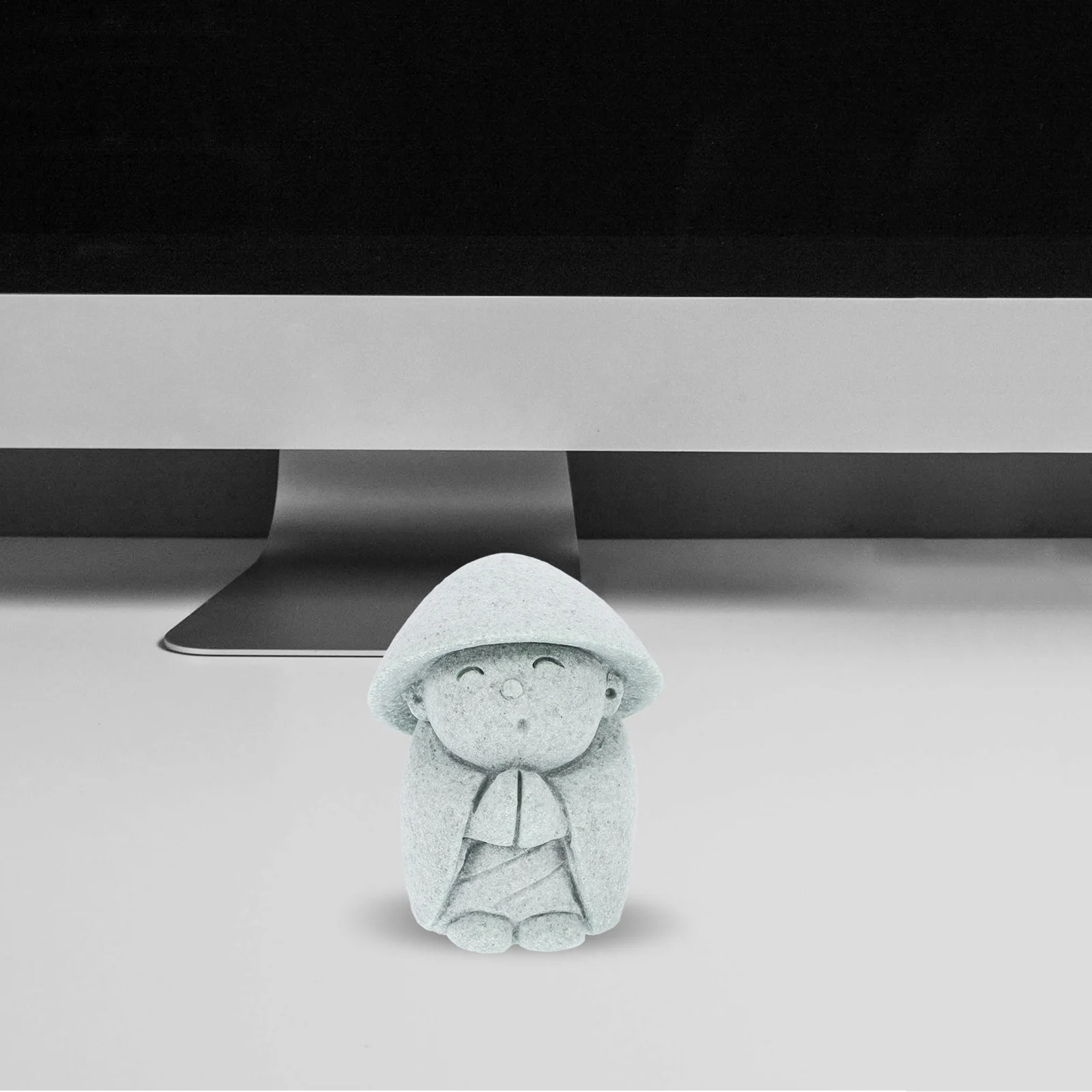 تمثال بوذا لديكور المنزل، رف حديقة سطح المكتب، تصميم زن، تصميم مدمج، حرفة عتيقة، رمز أجواء سلمي #5