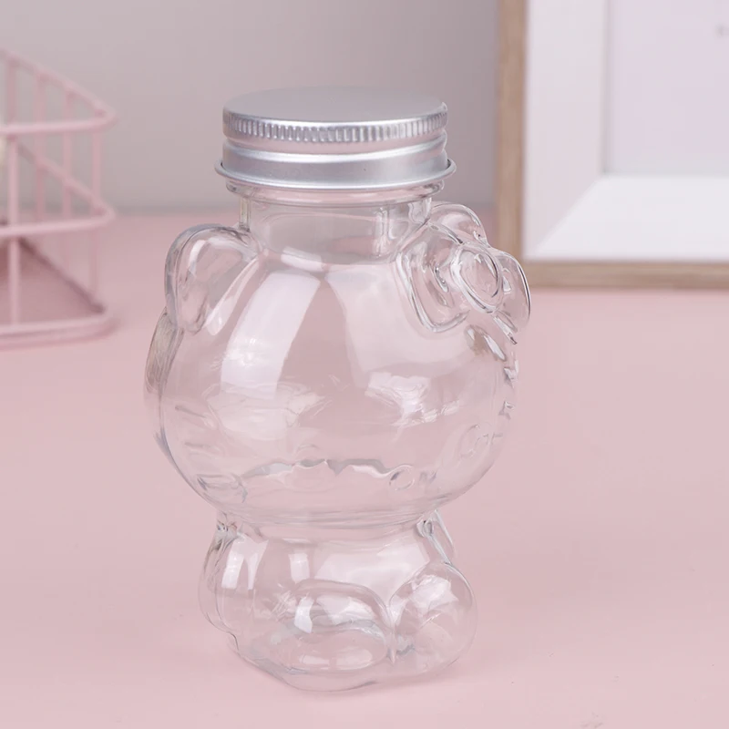 Creative Sanrio Hello Kitty Anime Milky Tea Bottle Reusable Kids Homemade Drink Cup Student Portable Cup Children Cute Gifts