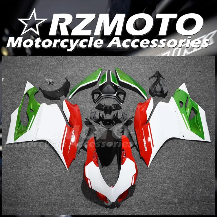 4Gifts New ABS Motorcycle Fairings Kit Fit For Ducati Panigale 899 1199 2012 2013 2014 2015 2016 Bodywork Set White Red Green